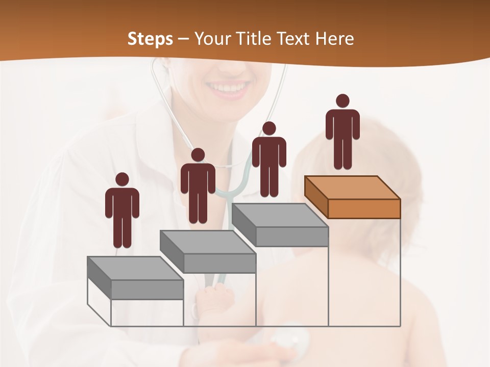 Kid Childcare Isolated PowerPoint Template