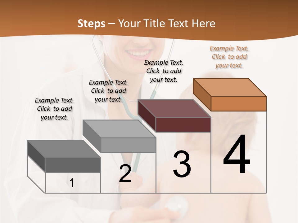 Kid Childcare Isolated PowerPoint Template