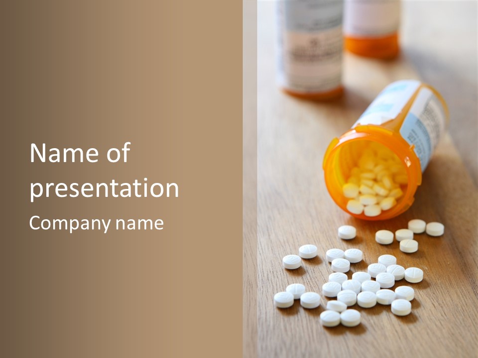 Prescription Medicine Medical PowerPoint Template