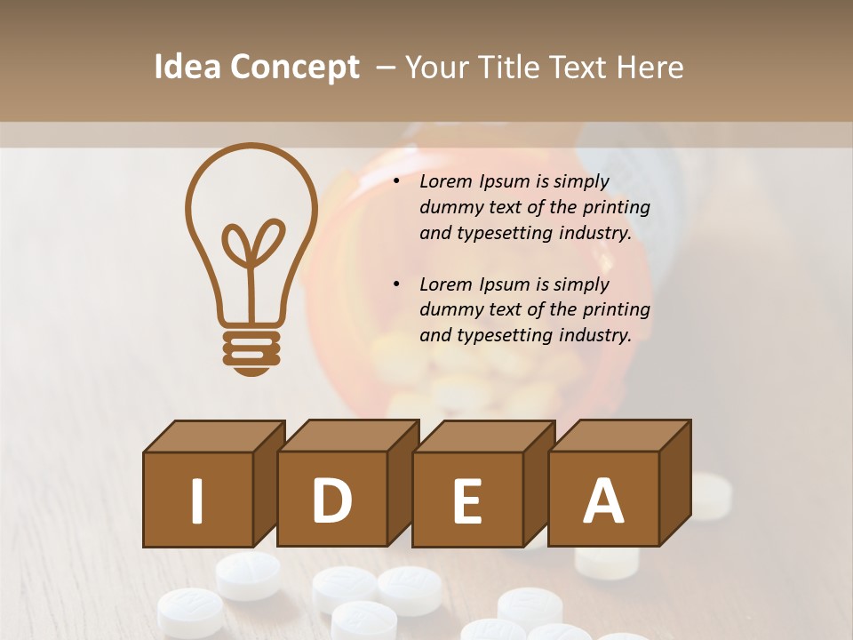 Prescription Medicine Medical PowerPoint Template