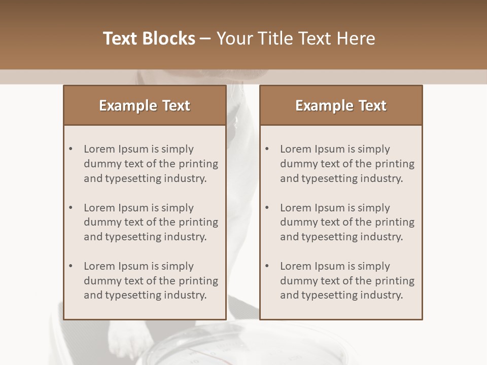 Diet Scale Veterinarian PowerPoint Template