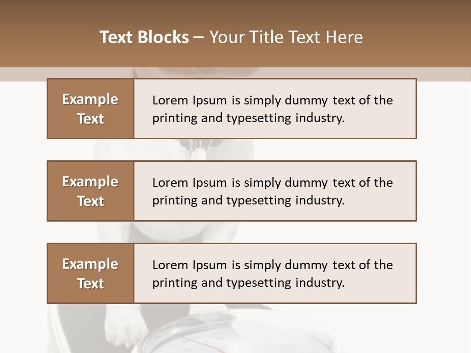 Diet Scale Veterinarian PowerPoint Template