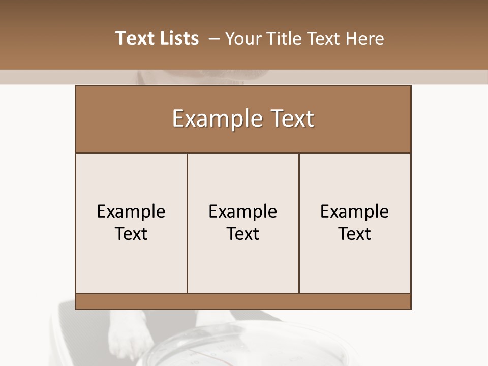 Diet Scale Veterinarian PowerPoint Template