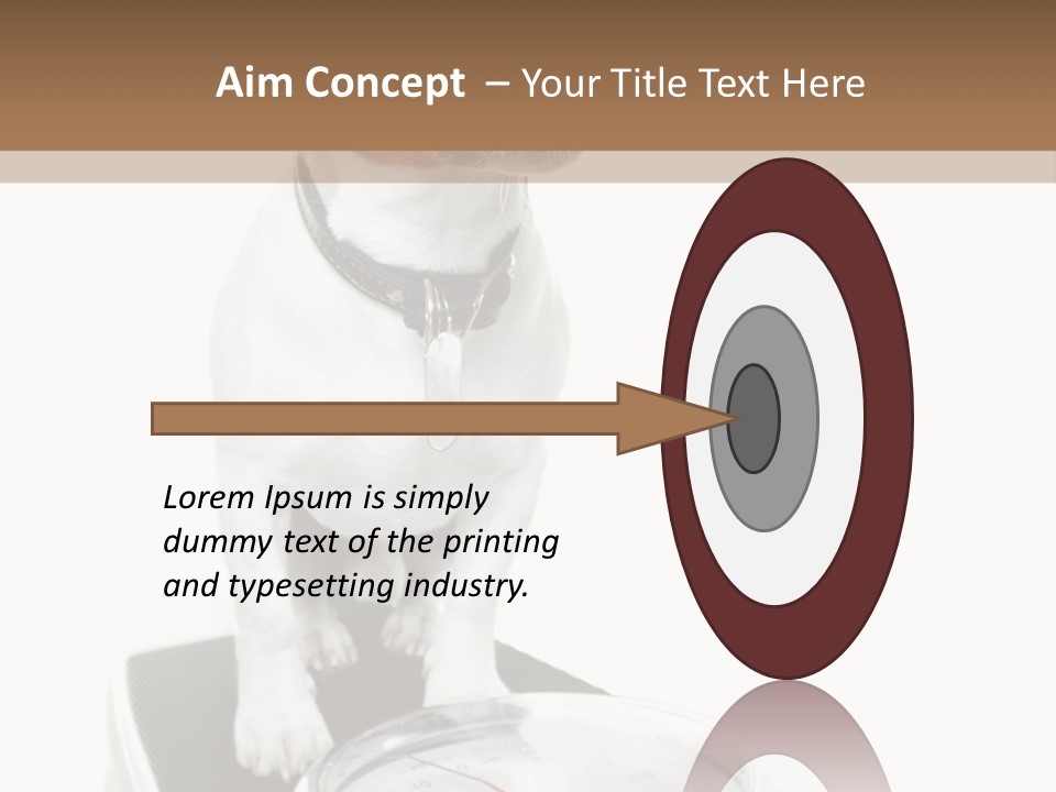 Diet Scale Veterinarian PowerPoint Template