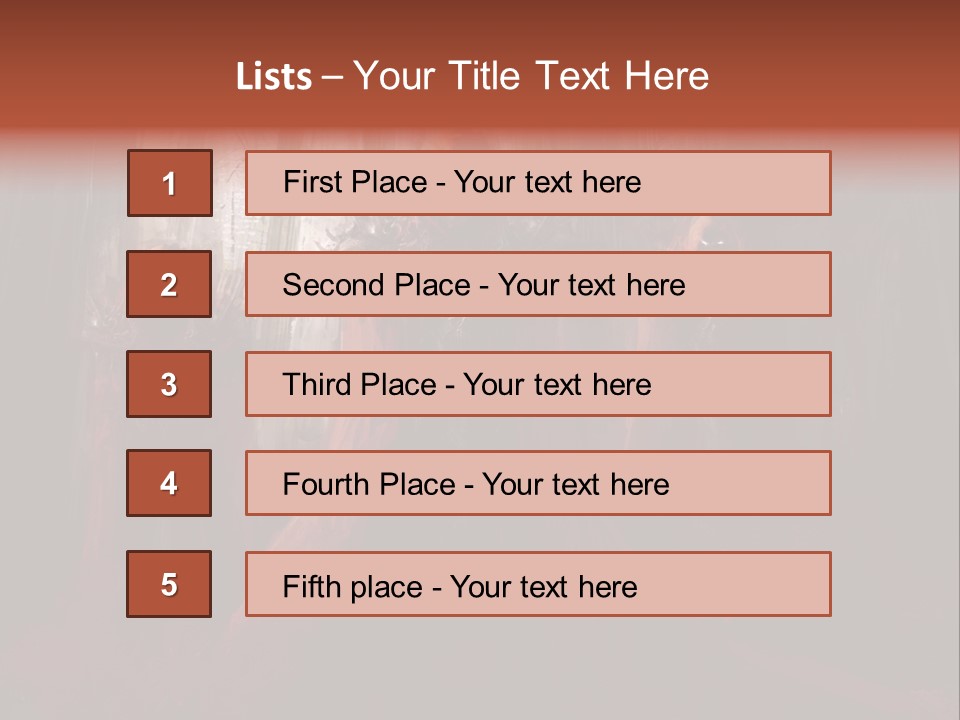 Painting Cross Poster PowerPoint Template