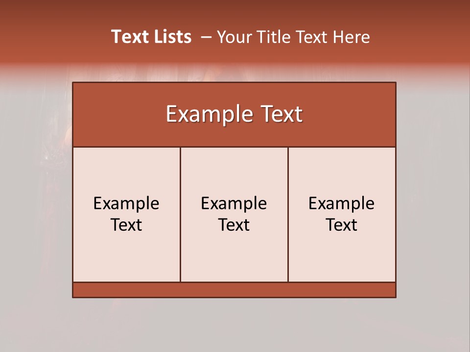 Painting Cross Poster PowerPoint Template