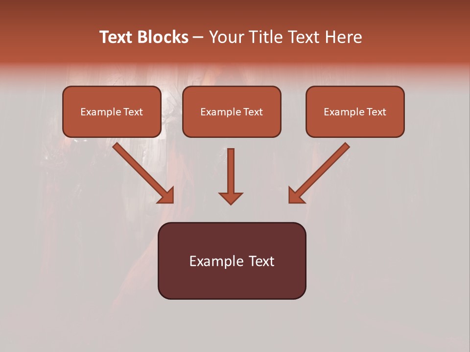 Painting Cross Poster PowerPoint Template