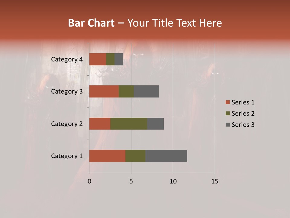 Painting Cross Poster PowerPoint Template