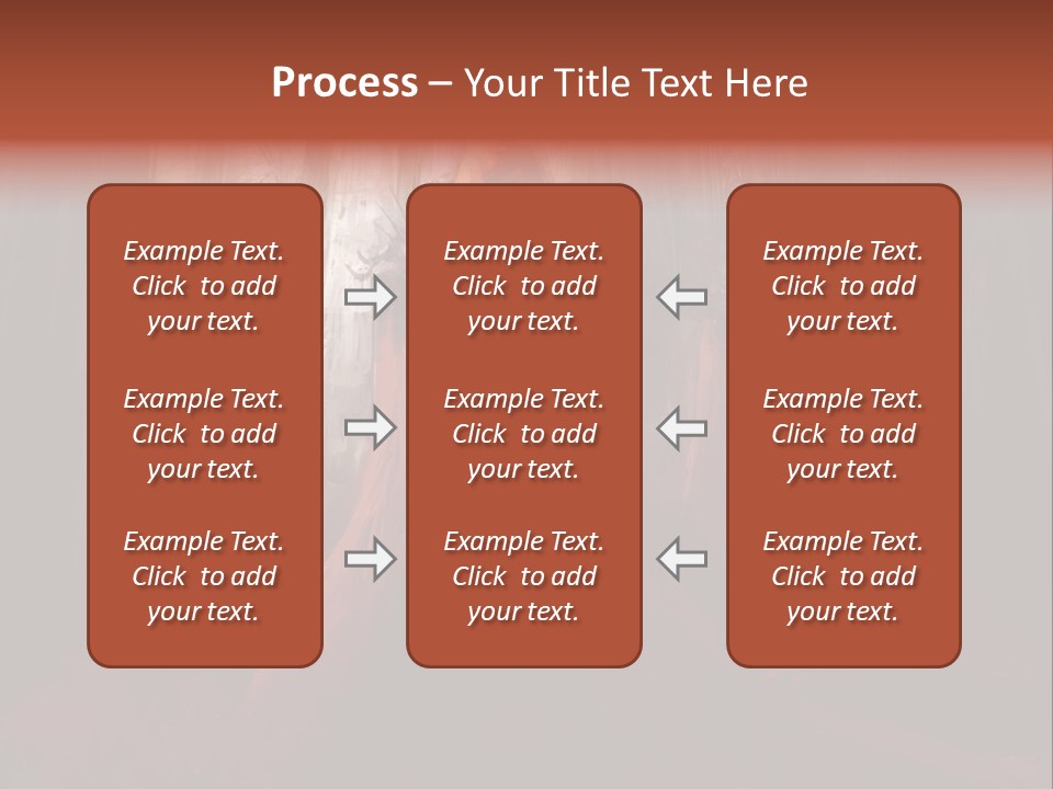 Painting Cross Poster PowerPoint Template
