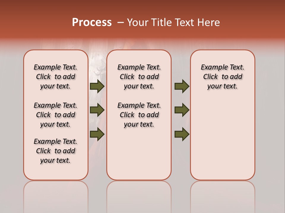 Painting Cross Poster PowerPoint Template