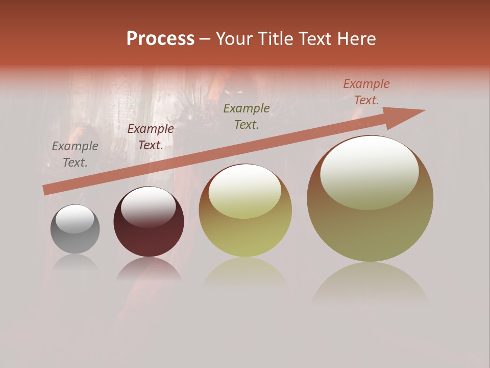 Painting Cross Poster PowerPoint Template