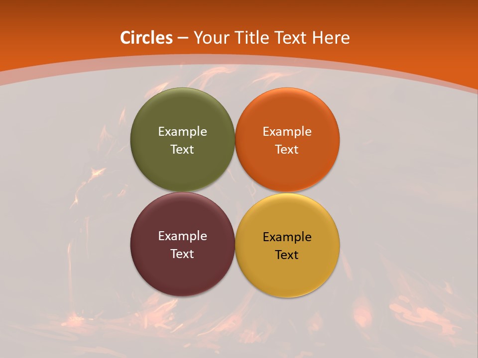 Claw Heat Anger PowerPoint Template