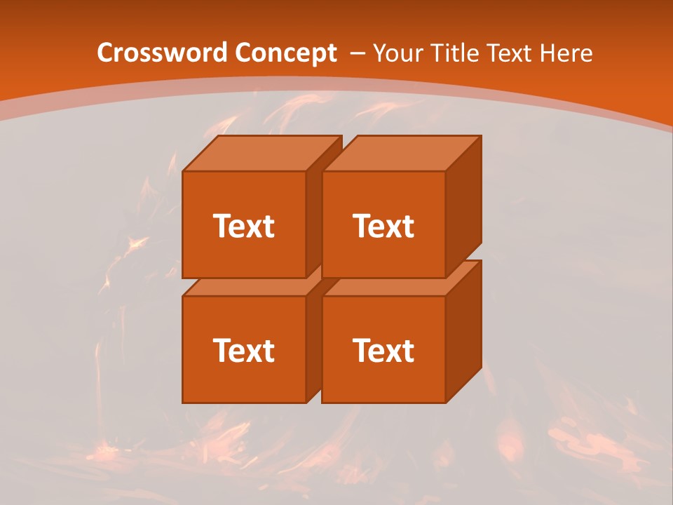 Claw Heat Anger PowerPoint Template