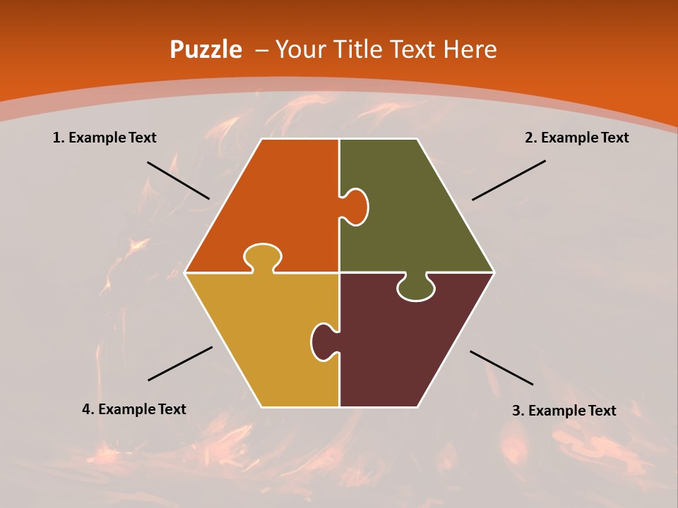 Claw Heat Anger PowerPoint Template