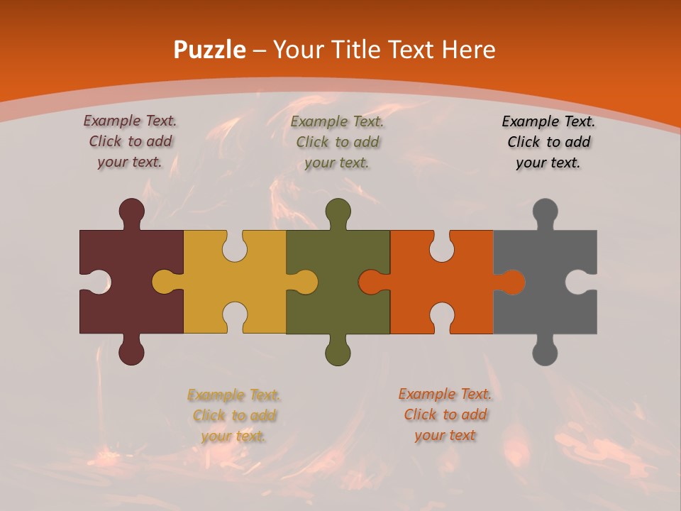 Claw Heat Anger PowerPoint Template