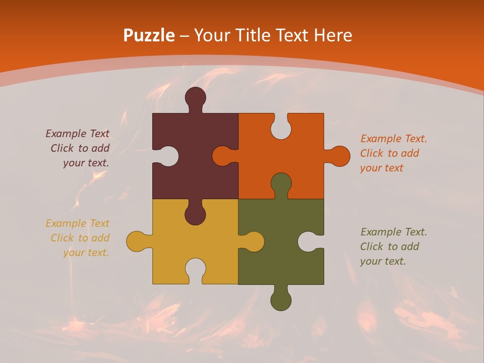 Claw Heat Anger PowerPoint Template