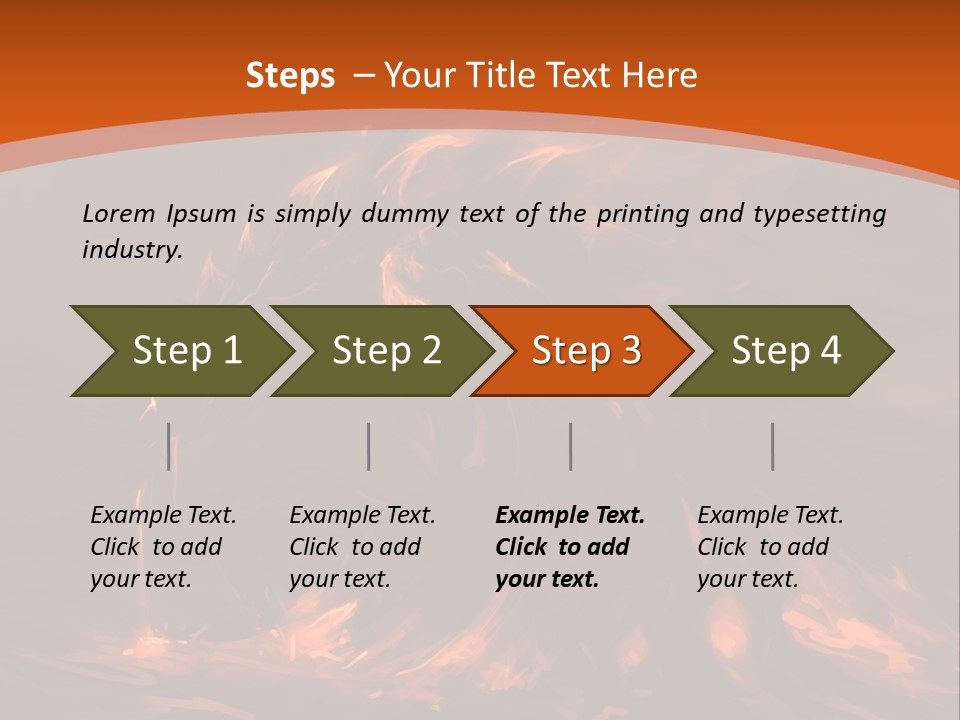 Claw Heat Anger PowerPoint Template