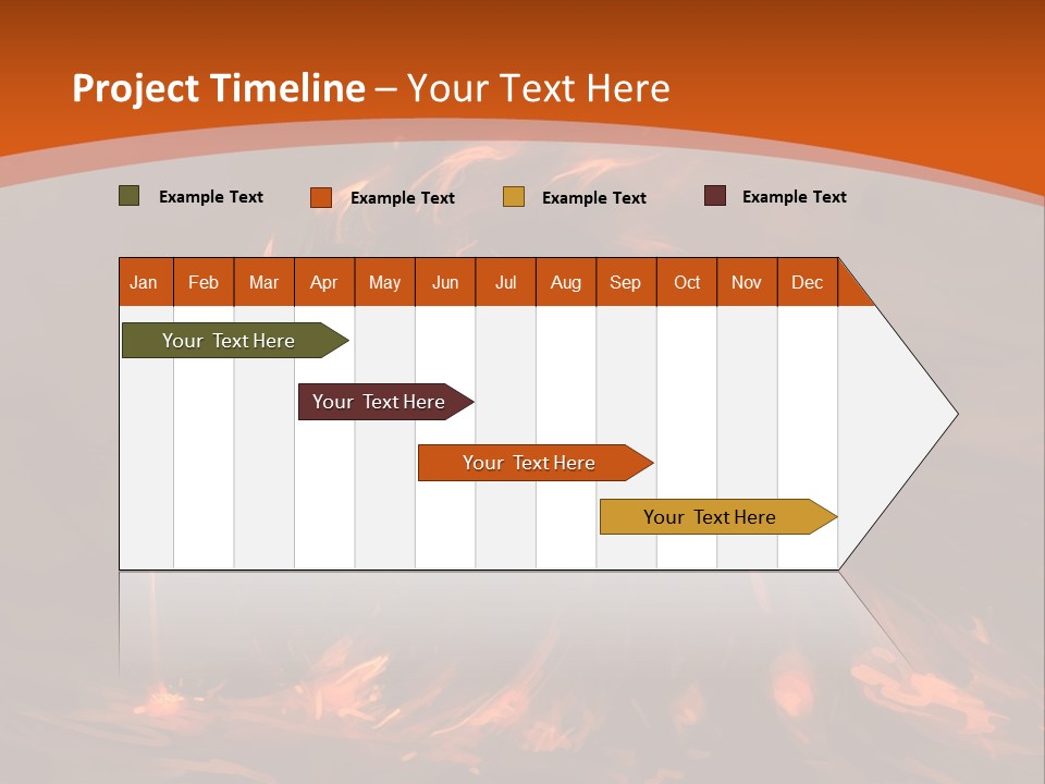 Claw Heat Anger PowerPoint Template