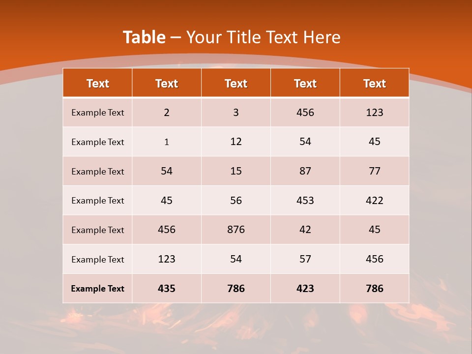 Claw Heat Anger PowerPoint Template