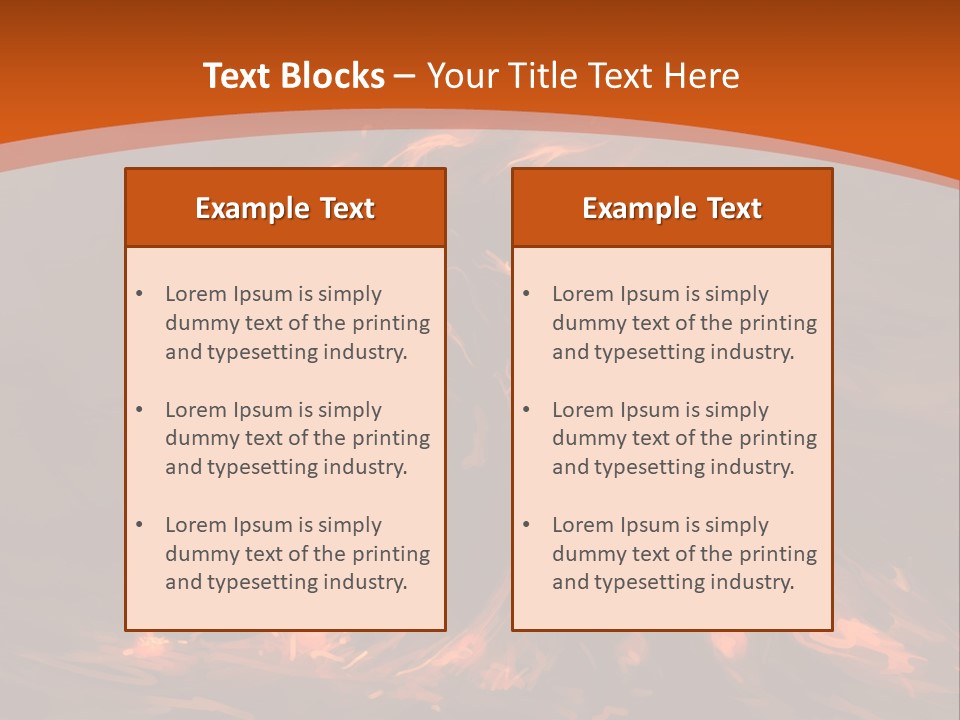 Claw Heat Anger PowerPoint Template
