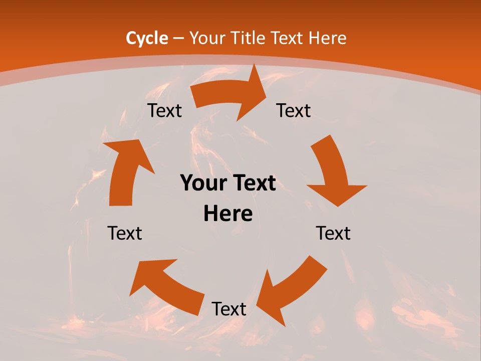 Claw Heat Anger PowerPoint Template