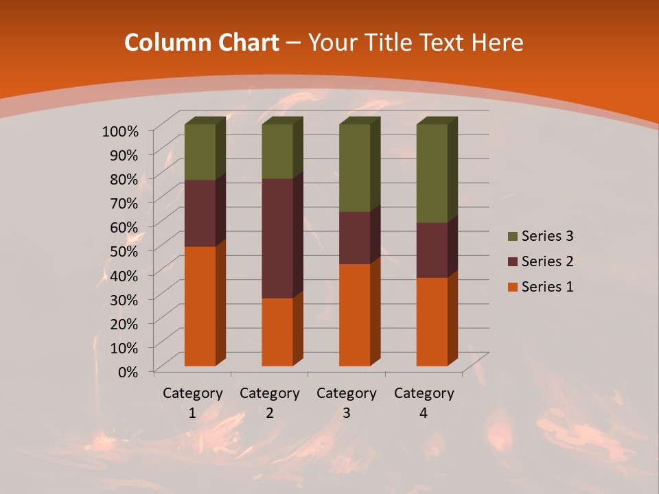 Claw Heat Anger PowerPoint Template