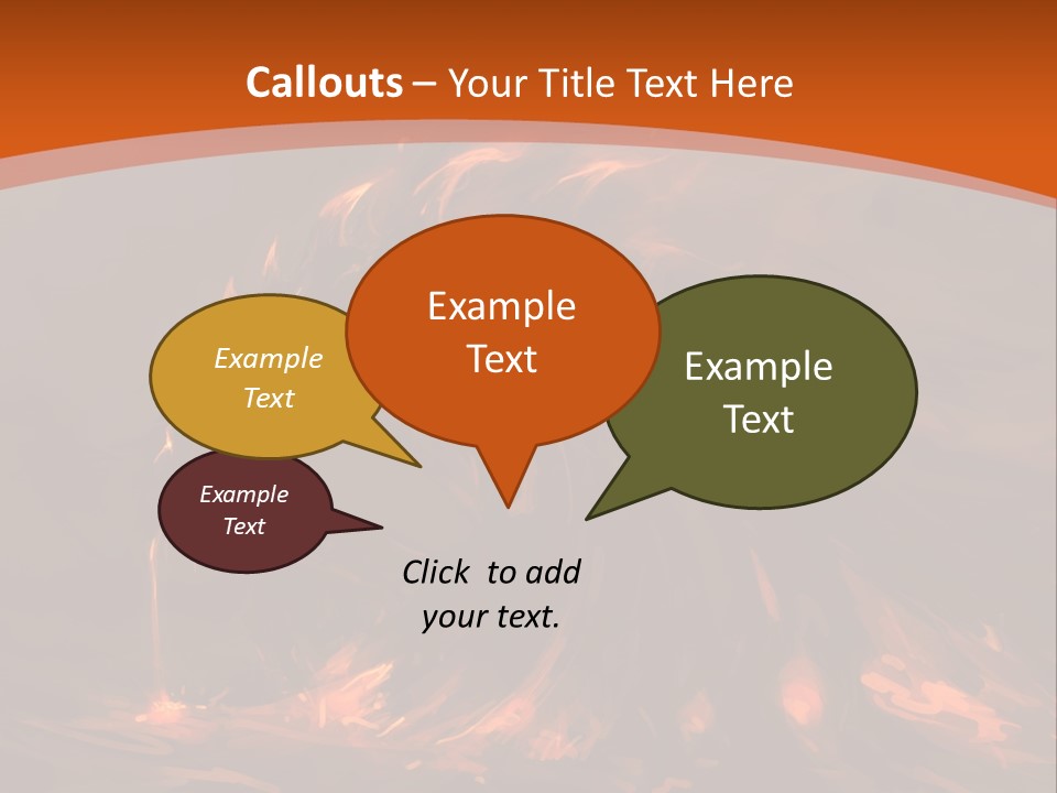Claw Heat Anger PowerPoint Template