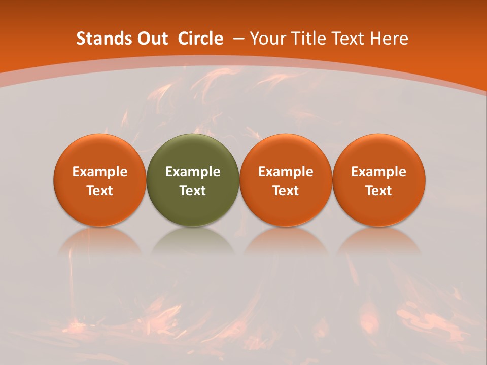 Claw Heat Anger PowerPoint Template