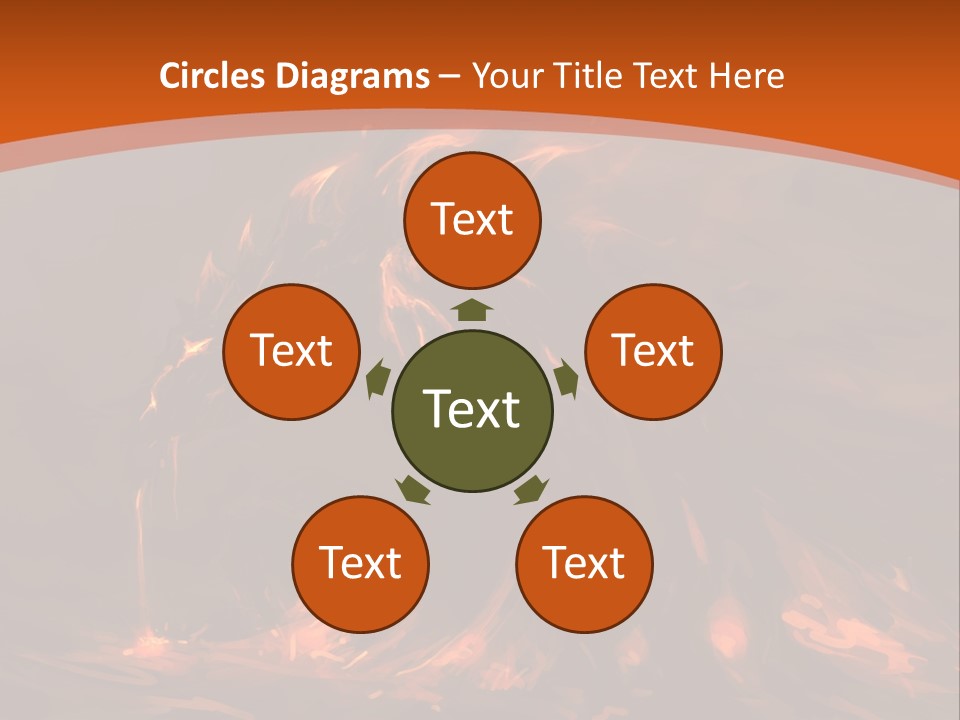 Claw Heat Anger PowerPoint Template