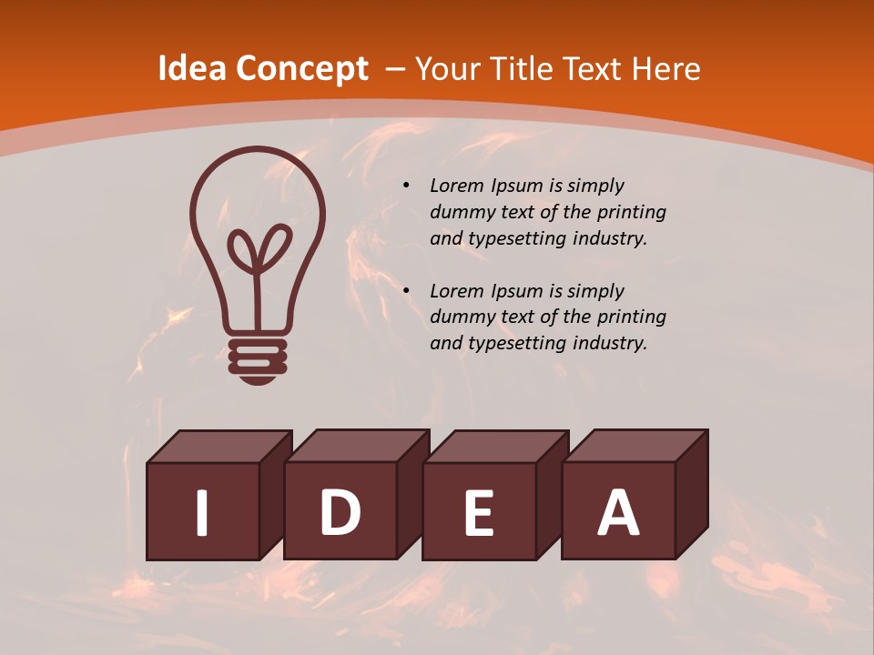 Claw Heat Anger PowerPoint Template