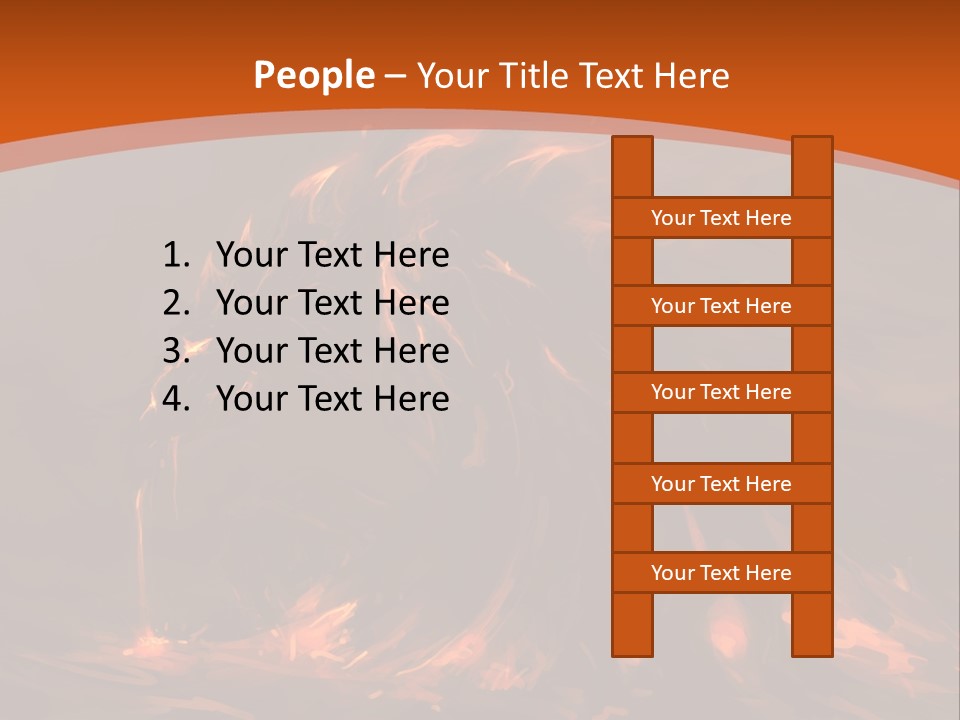 Claw Heat Anger PowerPoint Template