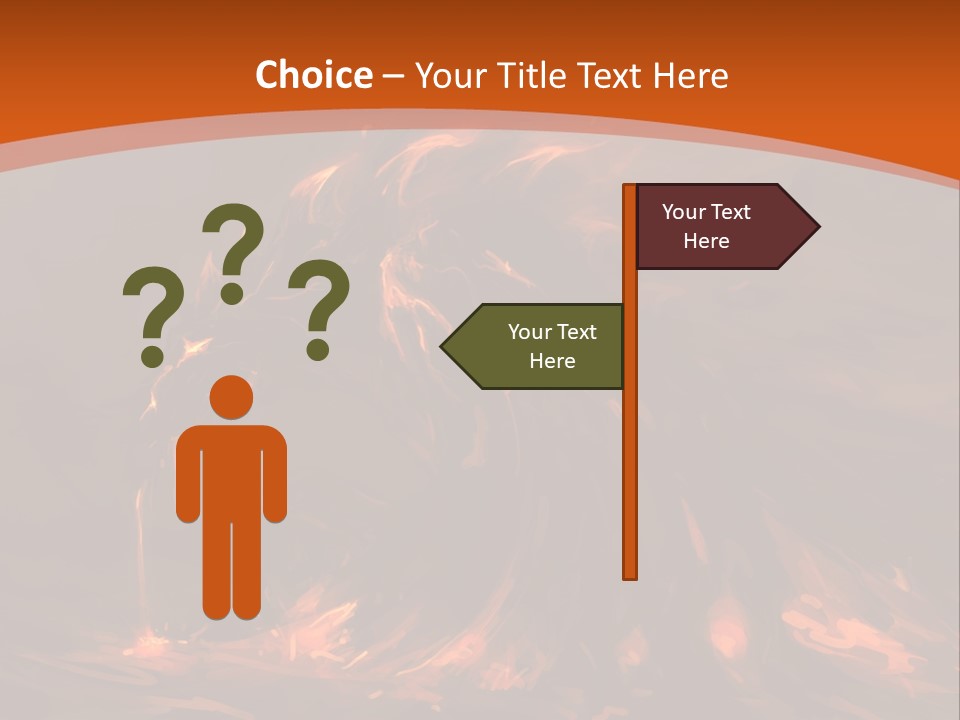 Claw Heat Anger PowerPoint Template