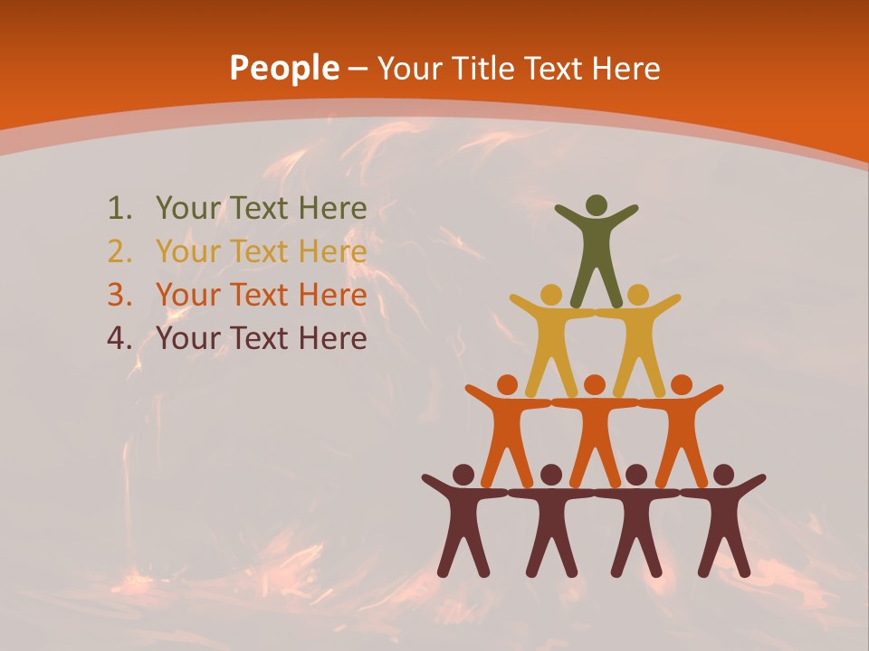 Claw Heat Anger PowerPoint Template