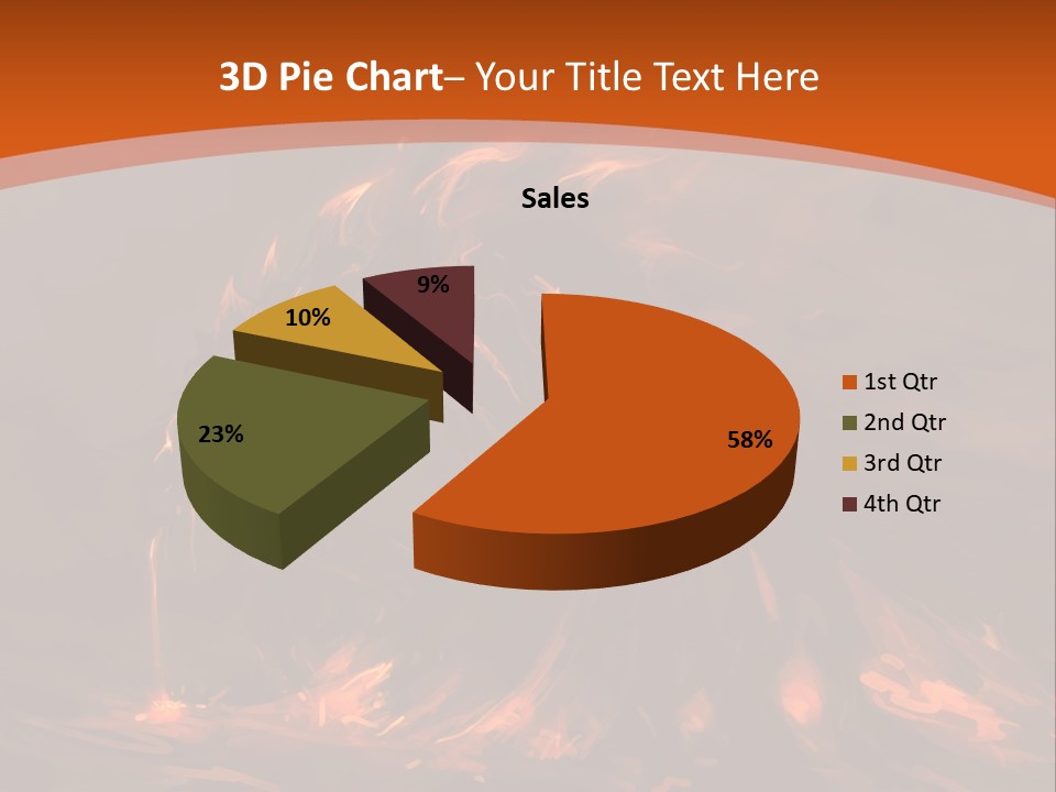 Claw Heat Anger PowerPoint Template