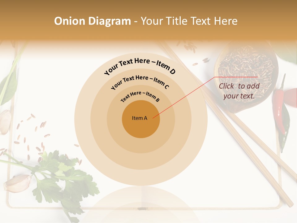 Tableware Ingredient White PowerPoint Template