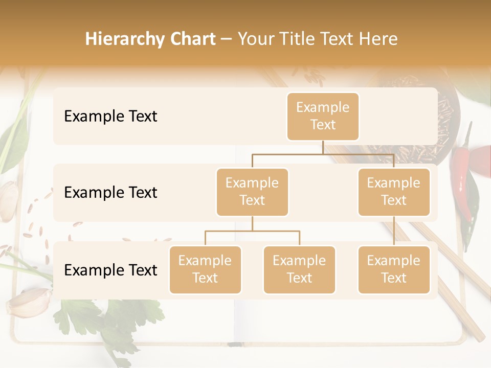 Tableware Ingredient White PowerPoint Template