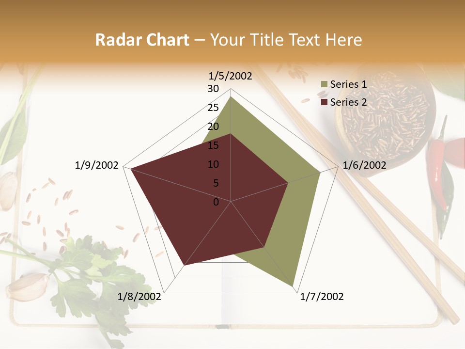Tableware Ingredient White PowerPoint Template