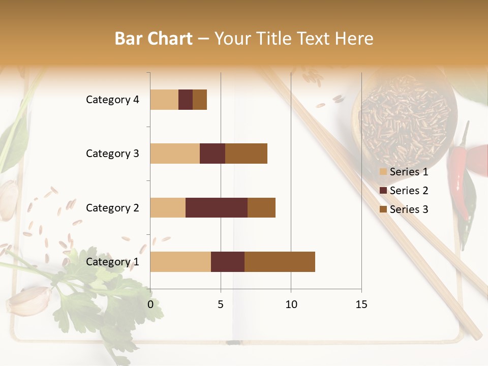 Tableware Ingredient White PowerPoint Template