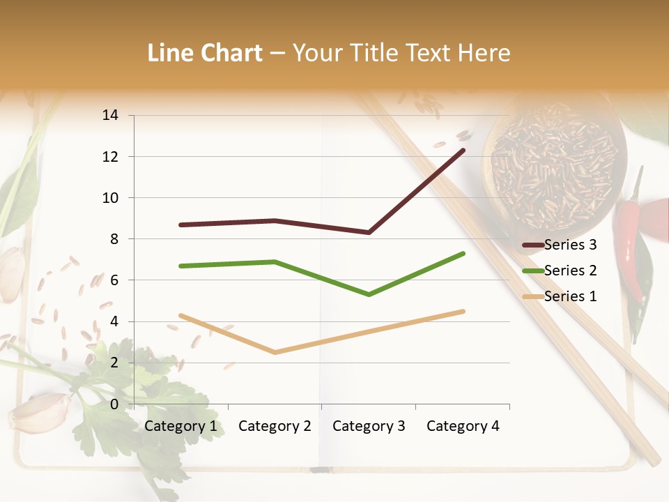 Tableware Ingredient White PowerPoint Template