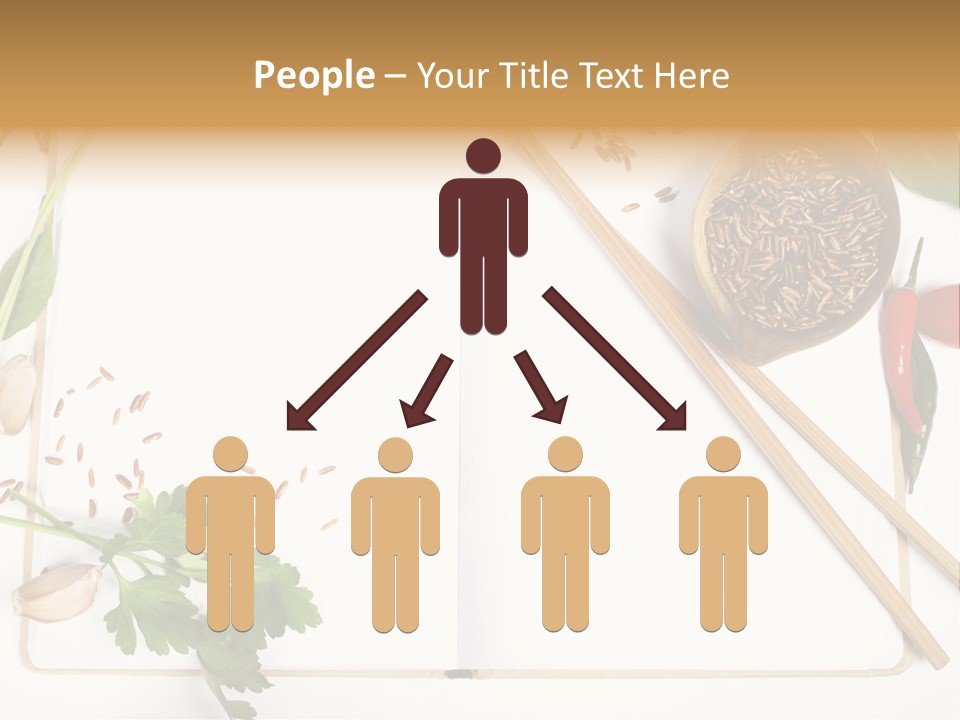 Tableware Ingredient White PowerPoint Template