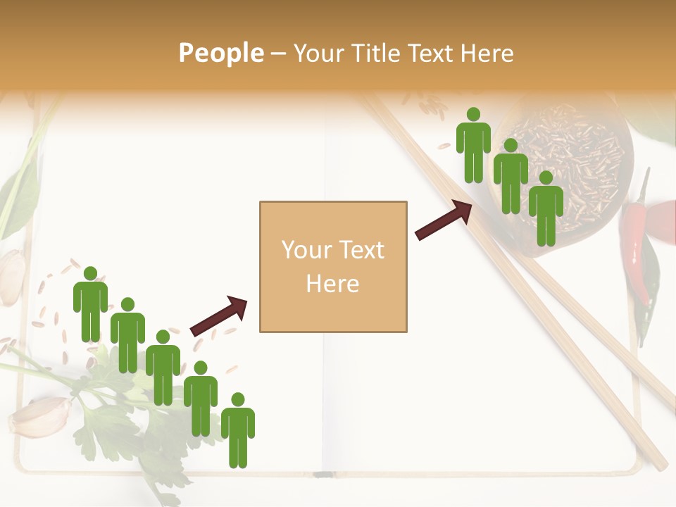 Tableware Ingredient White PowerPoint Template