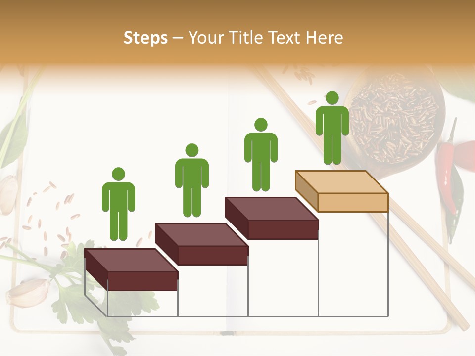 Tableware Ingredient White PowerPoint Template