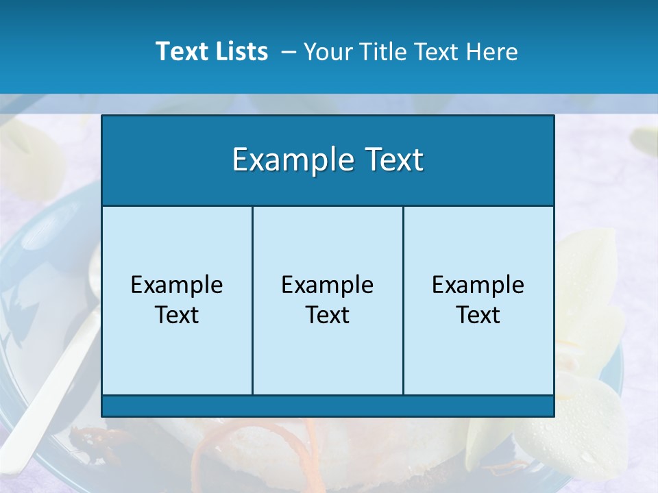 Mousse Pie Italy PowerPoint Template