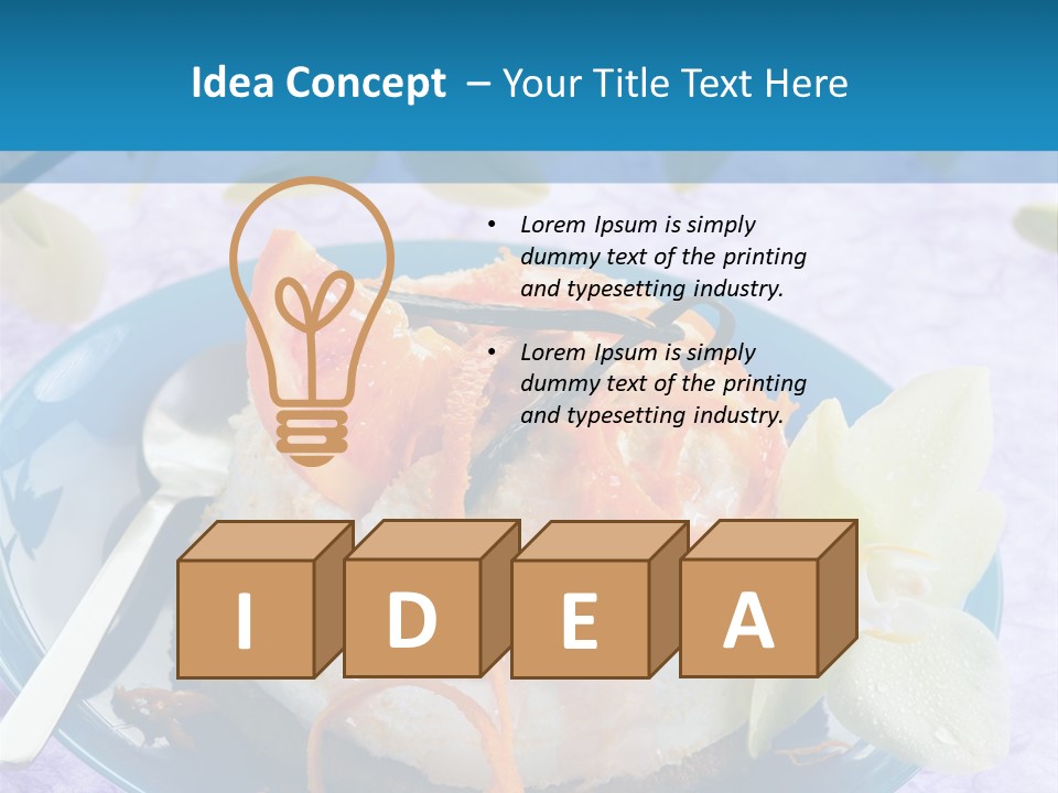 Mousse Pie Italy PowerPoint Template