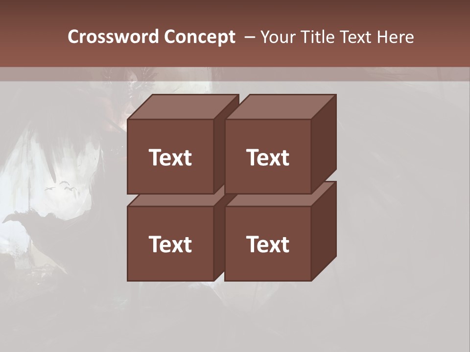 Winged Illustration War PowerPoint Template