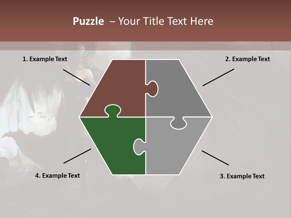 Winged Illustration War PowerPoint Template