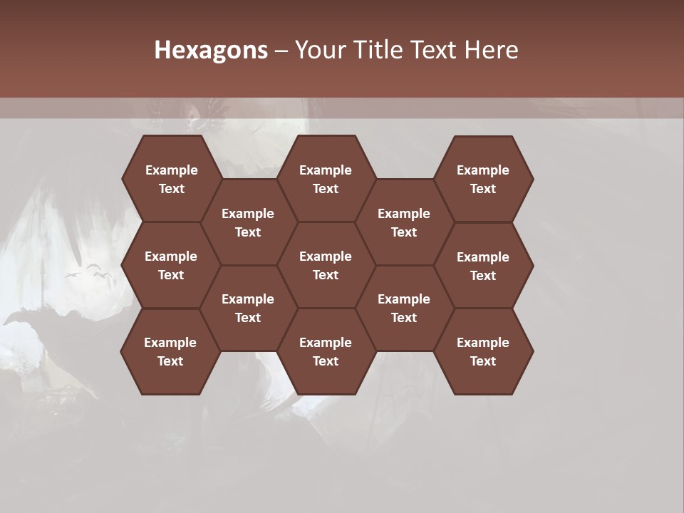 Winged Illustration War PowerPoint Template