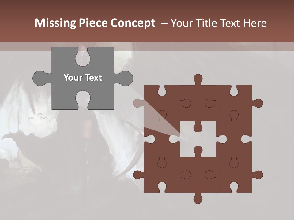 Winged Illustration War PowerPoint Template