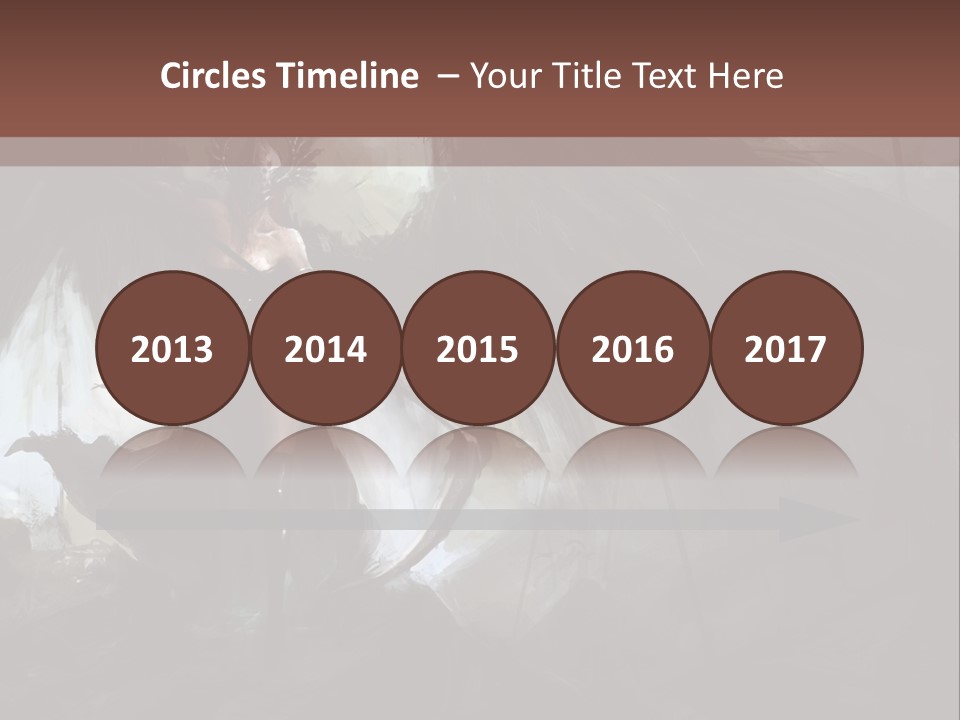 Winged Illustration War PowerPoint Template