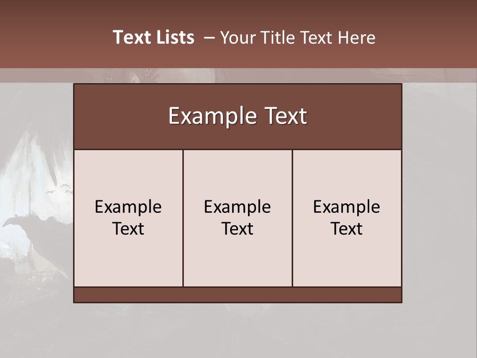 Winged Illustration War PowerPoint Template